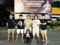 Tim 1 Klewang Polresta Padang Tangkap Pemuda asal Sulteng Bobol Ruangan Guru di SMPN 7 Padang, Uang yang Disimpan dalam Laci Diembat