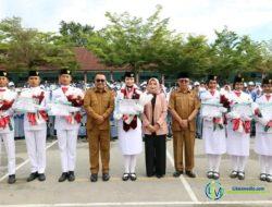 Wako Alfin Sambut Kedatangan Anggota Paskibraka Tingkat Nasional dan Provinsi
