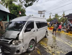 Tabrakan Beruntun Libatkan Tiga Kendaraan di Batipuh Tanahdatar, Diduga Akibat Rem Blong