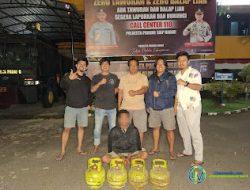 Tim Klewang Satreskrim Polresta Padang Ringkus Maling Tabung Gas Elpiji 