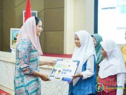 Bupati Annisa Dharmasraya Launching Program Beasiswa Dharmasraya Juara 2025