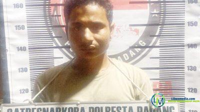 Tim Rajawali Tangkap Pengedar Sabu di Rumah Kosong di Kawasan Padang Barat 