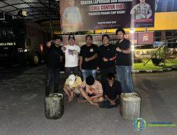 Tim 1 Klewang Polresta Padang Tangkap Tiga Pelaku Pencurian BBM di Kawasan Terminal Truk Bandar Buat