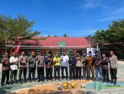 Turnamen Voli Ball Osis Cup II Tingkat Kabupaten Pessel Telah Dibuka,Siswa-Siswi SMA 1 Sutera Merasa Senang