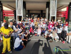 Diikuti 100-an Pensiunan, Jalan Sehat HUT PPI Ke-3 Bertabur Doorprize*