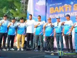 Aksi Peduli Lingkungan, Diinisiasi Kapolda Sumbar Tiga Jam Atasi Kebersihan Pantai Padang*