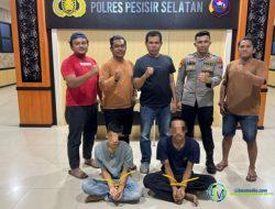 Dua Mahasiswa Ditangkap Jadi Pengedar Narkoba di Kenagarian Koto Nan Tigo Utara Surantih 