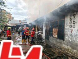 Empat Petak Rumah Kontrakan di Alang Laweh Terbakar, Kerugian Ditaksir Rp400 Juta
