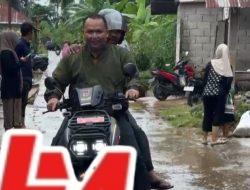 Anggota DPRD Kota Padang Fraksi PKB Yusri Latif Tinjau Banjir di Batu Busuk, Imbau Warga Prioritaskan Keselamatan