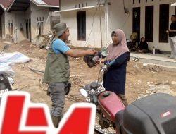 Salurkan Bantuan Sembako dari Magum Batam Minyak dan Gas Orang Minang di Batu Busuak Pauh Kota Padang