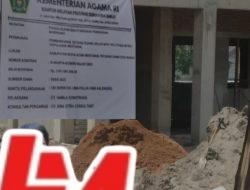 Proyek Gedung MTsN 1 Kepulauan Mentawai Diduga Gunakan Material Ilegal, Pengawasan Dipertanyakan