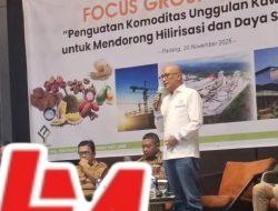 Saat FGD Kementan RI, Kadin Sumbar Bahas Problematika Hilirisasi Komoditas Unggulan*
