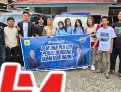Kolaborasi DPW Tani Merdeka Indonesia Sumbar dan PLN UID Peduli Bencana Libatkan DEM Salurkan Bantuan