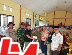 Sekjen DPP PKPS Bakri M Salurkan Santunan ke 99 KK Terdampak Bencana di Bayang Utara