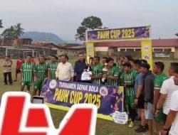 Turnamen Pauh Cup 2025-2026 Padang Dimenangkan Tim Cupak Tangah FC