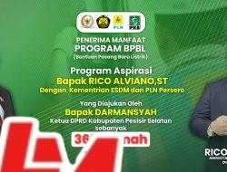 Program BPBL di Kabupaten Pessel Oleh Rico Alviano, ST Mendapat Apresiasi Masyarakat.