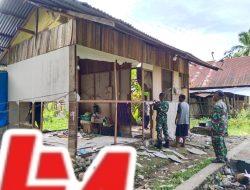 Melalui TMMD Ke -127 TA 2026, Satgas TMMD Laksanakan Rehab Rumah RTLH