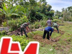 Lima Titik di Nagari Koto Barapak Bayang Di Bangun MCK, Goro TNI dan Warga