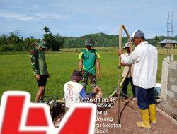 Titik MCK di Kampung Tangah, TMMD Ke -127 Masuk Tahap Pengeboran Titik Air.