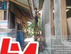Pembangunan Rumah Tidak Layak Huni (RTLH) Milik Imelda Evika di Nagari Talaok Terus Menunjukkan progres, Masyarakat Sangat Senang