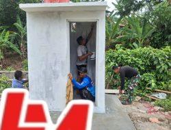 Progres Pembangunan MCK dan Sumber Air Bersih di Kampung Buah Tarok Bayang, Capai 97 %