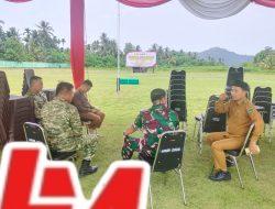 Dandim 0311/Pessel Tinjau Kesiapan Lapangan Upacara Penutupan TMMD Ke-127
