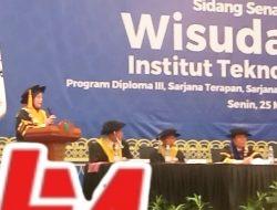 Mewisuda 165 Lulusan Sarjana, Rektor ITP Prof Maidiawati Dorong Lulusan Berpengalaman Internasional