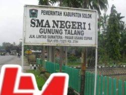 Dugaan Pungli Berkedok Sumbangan di SMA 1 Gunung Talang Disorot, Suardi Nike Pertanyakan Respons APH Sumbar