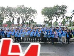 KORPRI Setdaprov Sumbar Semarakkan Hari Lahir Pancasila dengan Kegiatan Jalan Pagi Bersama