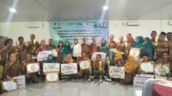 Wakil Bupati Lahat Penyerahan Hadiah Pemenang Lomba Posyandu Berprestasi Pembina Dan Penilaian perilaku Hidup Bersih Dan Sehat (PHBS) Tingkat Kabupaten Lahat Tahun 2026.