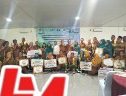 Wakil Bupati Lahat Penyerahan Hadiah Pemenang Lomba Posyandu Berprestasi Pembina Dan Penilaian perilaku Hidup Bersih Dan Sehat (PHBS) Tingkat Kabupaten Lahat Tahun 2026.